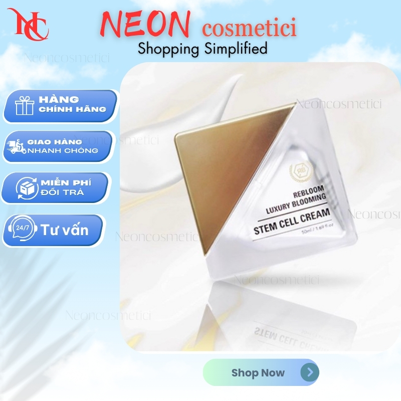 Kem tế bào gốc Stem Cell Cream Luxury Blooming Reblom