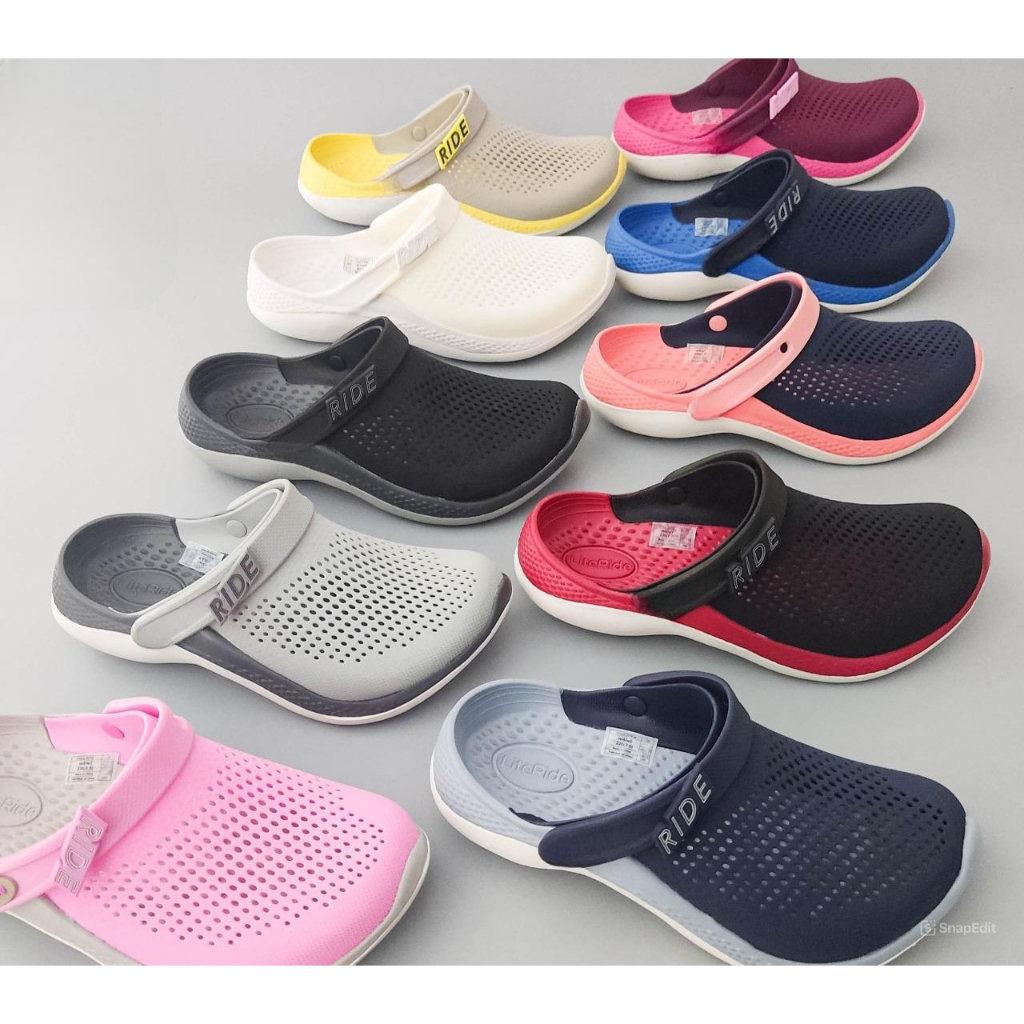 Dép literide 360 clogs unisex,dép sục literide 360 dành cho nam nữ chống trơn trượt mọi lứa tuổi cao