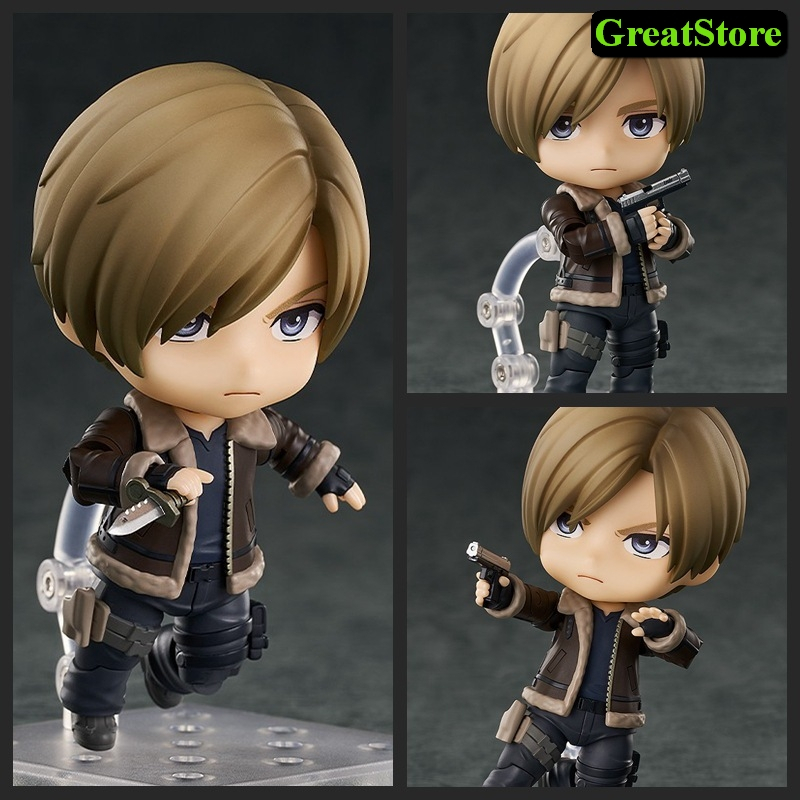 [ Sẵn ] mô hình Leon S. Kennedy Resident Evil 4 Action Figure 2337 Q mode 10 cm