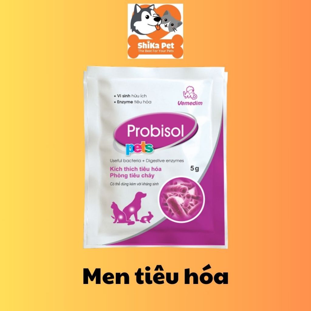 Probisol Men Tiêu Hoá Cho Chó Mèo 5g