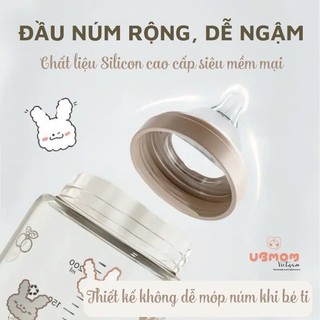 Núm lẻ bình sữa Ubmom Hàn Quốc