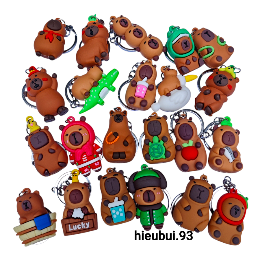 10 CÁI MÓC KHÓA CAPYBARA