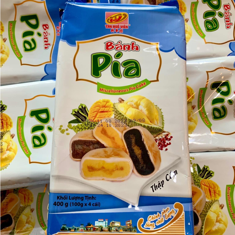 Tân Huê Viên - Bánh Pía Chay Thập Cẩm 400gr