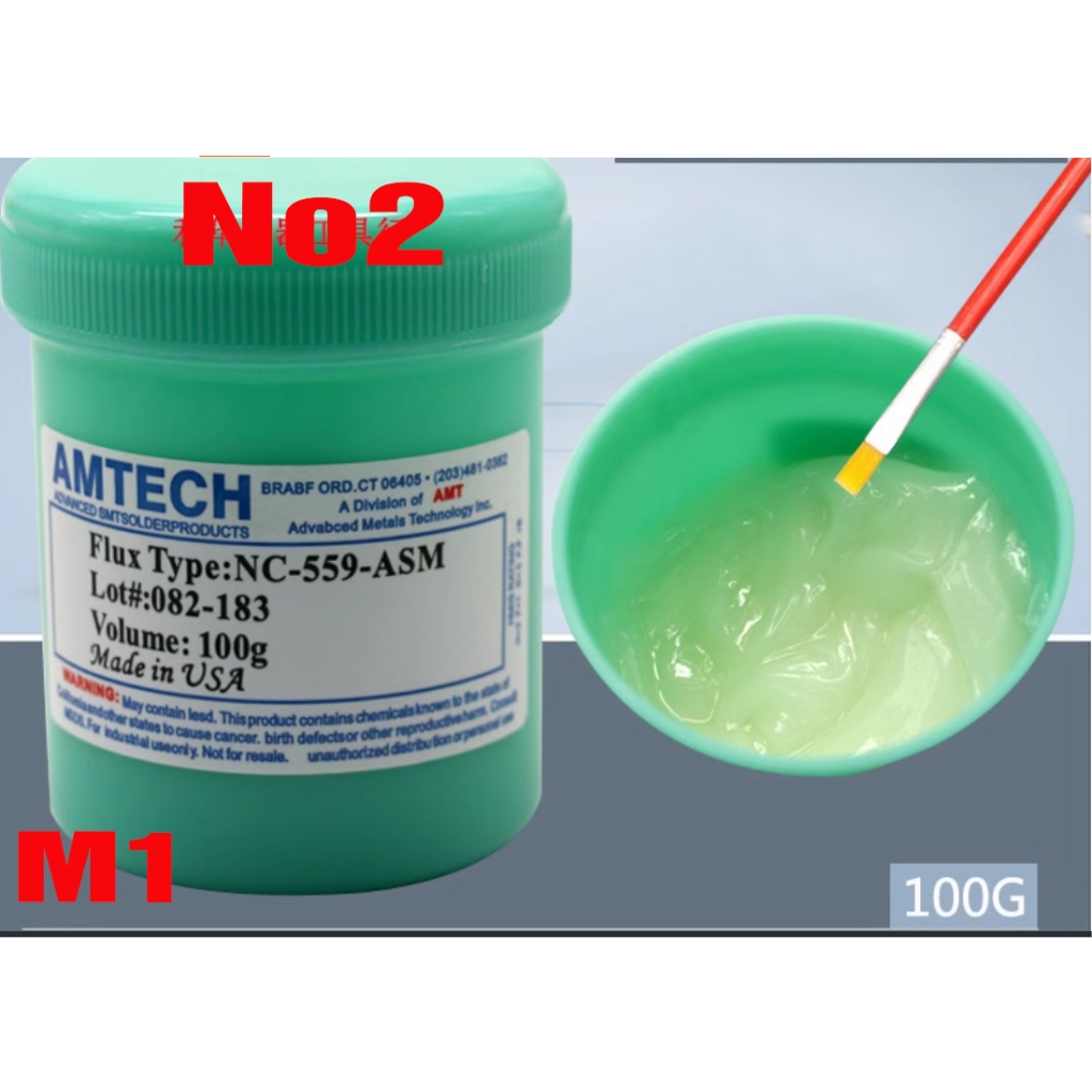 Mỡ khò, mỡ hàn  AMTECH NC-559 asm - M1
