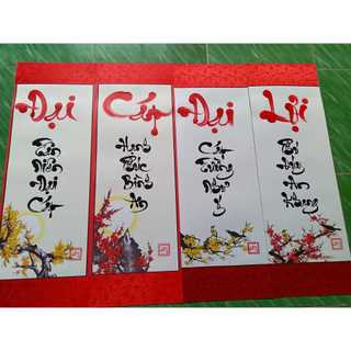 liểng đỏ tết, giá tốt, viết theo yêu cầu