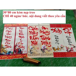 liểng đỏ tết, giá tốt, viết theo yêu cầu
