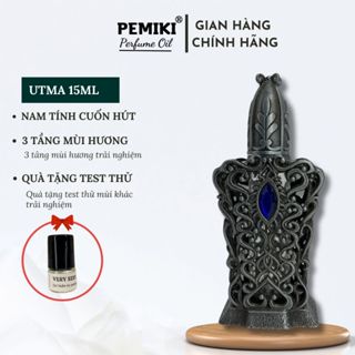 Tinh dầu nước hoa dubai nam PEMIKI Utmle hoàng tử đen 15ml nam tính quyến rũ