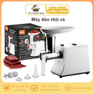 Máy xay thịt, làm xúc xích, Máy nhồi đùn thịt tại nhà RAF 2000W xay rau củ đa chức năng