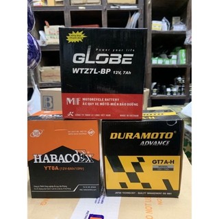 Bình ắc quy xe máy 7ah cao lead 110, sh, vespa, piaggio liberty