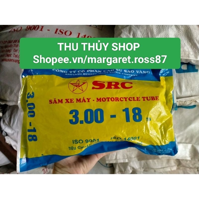 RUỘT (SĂM) XE MÁY MIN 3.00-18 SAO VÀNG