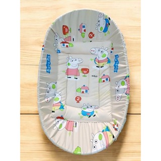 Combo Nôi Tre Đặt võng Cho bé +bọc nệm lót nôi