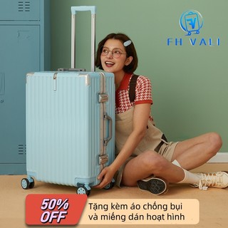 Vali du lịch.Vali khung nhôm，size20，Vali thời trang, vali giá ưu đãi, vali đi công tác, du lịch, vali công tác, vali chấ