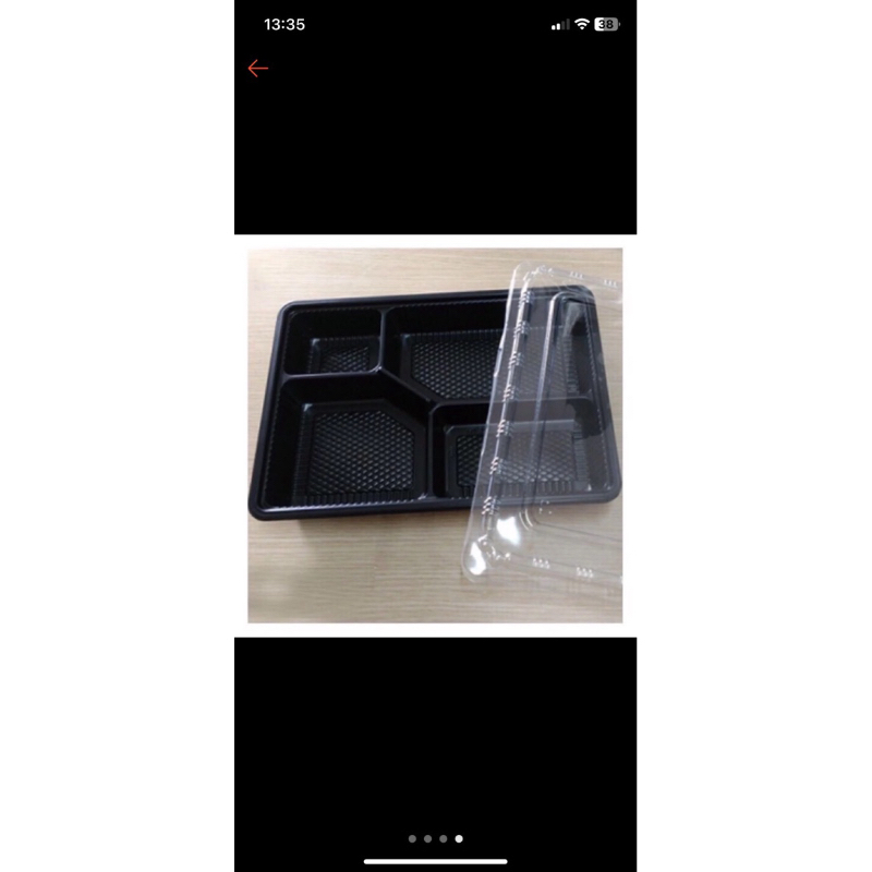 10 chiếc hộp cơm 4 ngăn + nắp