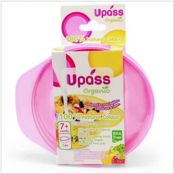 COMBO 3 BÁT ĂN DẶM UPASS - MADE IN THAILAN