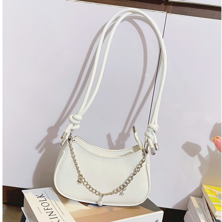 Túi Đeo Chéo, Đeo Vai Nữ Thời Trang Phối Phụ Kiện Dây Xích Trẻ Trung Đi Chơi Dạo Phố Cao Cấp - HT236 | BigBuy360 - bigbuy360.vn