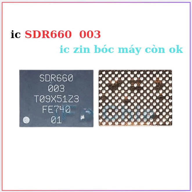 ic trung tần SDR660 ,phục vụ kỹ thuật Mobile