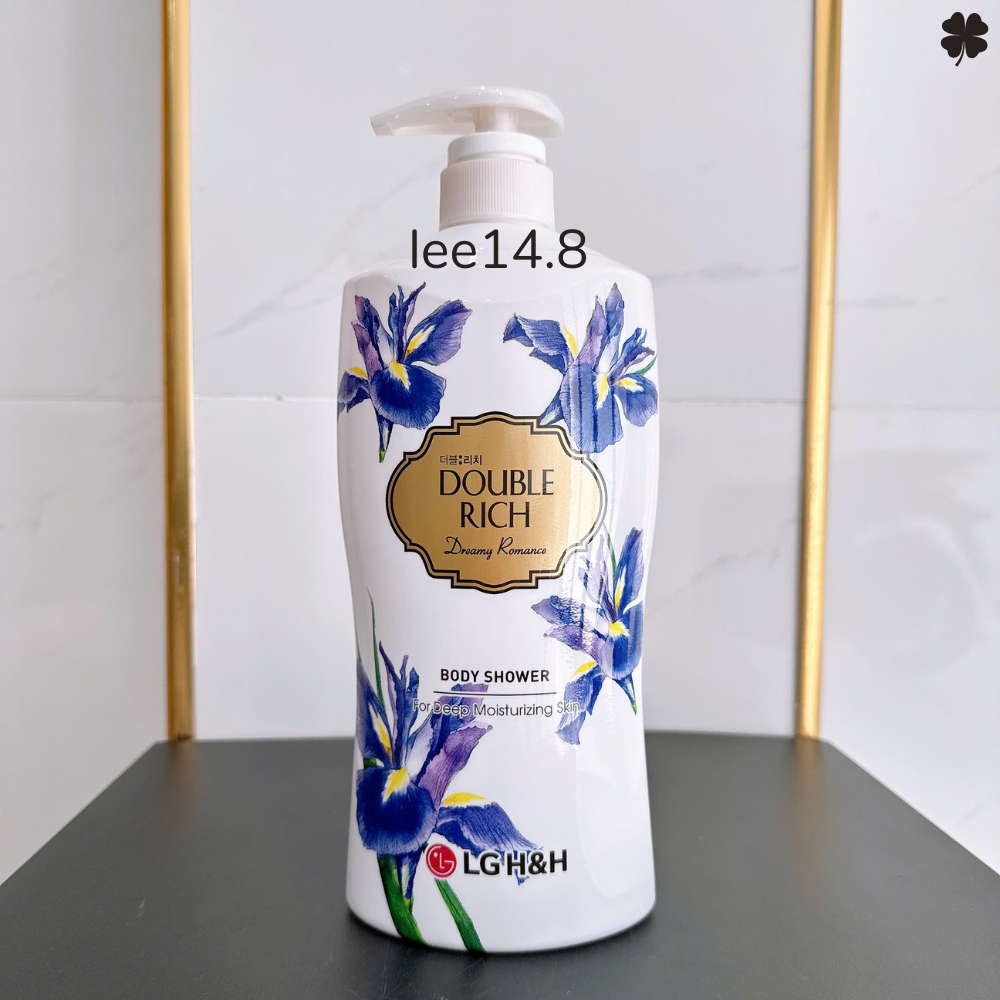 Sữa tắm Double Rich hương hoa giúp tăng cường độ ẩm cho da 800g ( hương hoa lris Tím )