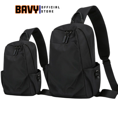 Túi đeo chéo nam, Cặp đeo chéo vải chống nước đi học đi chơi thời trang BAVY FASHION size mini đến size to KH16