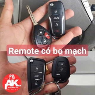 Chìa Khoá Toyota - Remote Mẫu Gập Gọn (Vios, Innova, Fortuner, Hilux). Cắt Lưỡi Cơ Qua Hình Ảnh!