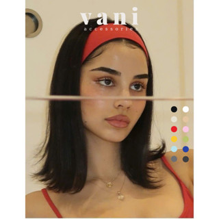 PKT413 - Băng Đô Thể Thao Yoga Trơn Bản 5cm Loại Mỏng - Vani Store