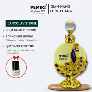  Tinh dầu nước hoa dubai nước hoa nữ PEMIKI Lanco Lavie công vàng 35ml ngọt ngào nữ tính - Pemiki 