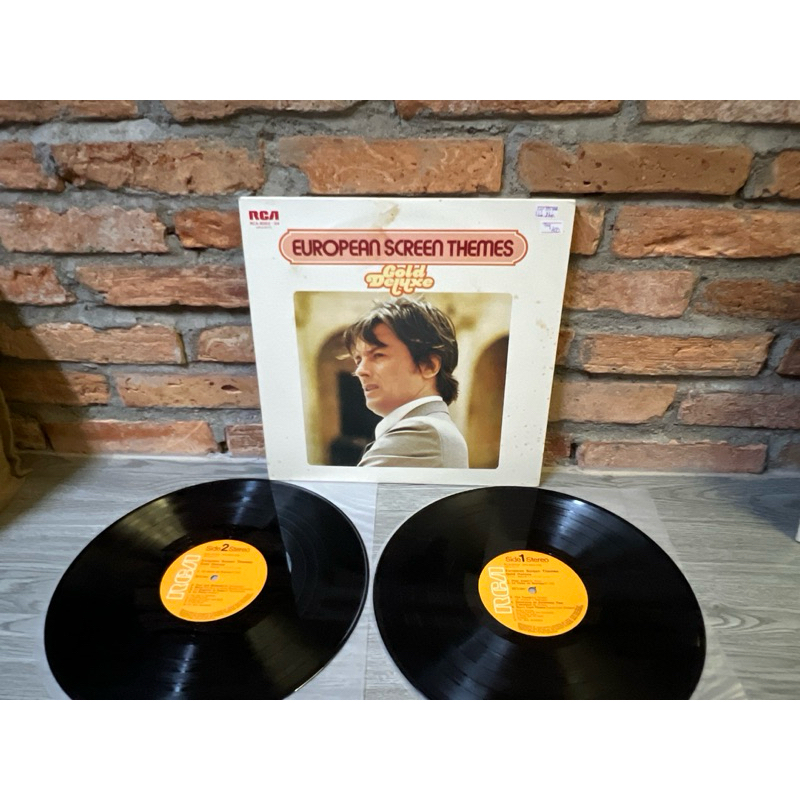 Bộ 2 Đĩa than Lp:  Nhạc Phim EUROPEAN SCREEN THEMẾM (hay)