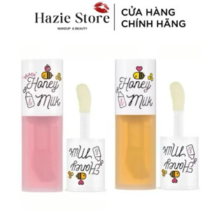 Son Dầu Dưỡng Hồng Môi A'pieu Honey & Milk Lip Oil 5gram mềm môi