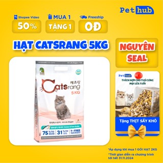 Hạt Catsrang Bao 5KG Thức Ăn Khô Cám Mèo Cat’s Rang Cho Mèo Mọi Lứa Tuổi Hàn Quốc