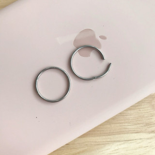 Khuyên Tai Teapear Tròn Basic Inox ko gỉ Dày 0.7mm