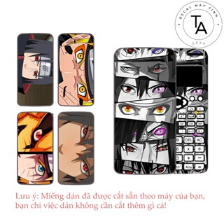 Miếng dán Decal máy tính Casio in hình naruto fx570/ fx580/ fx880/...