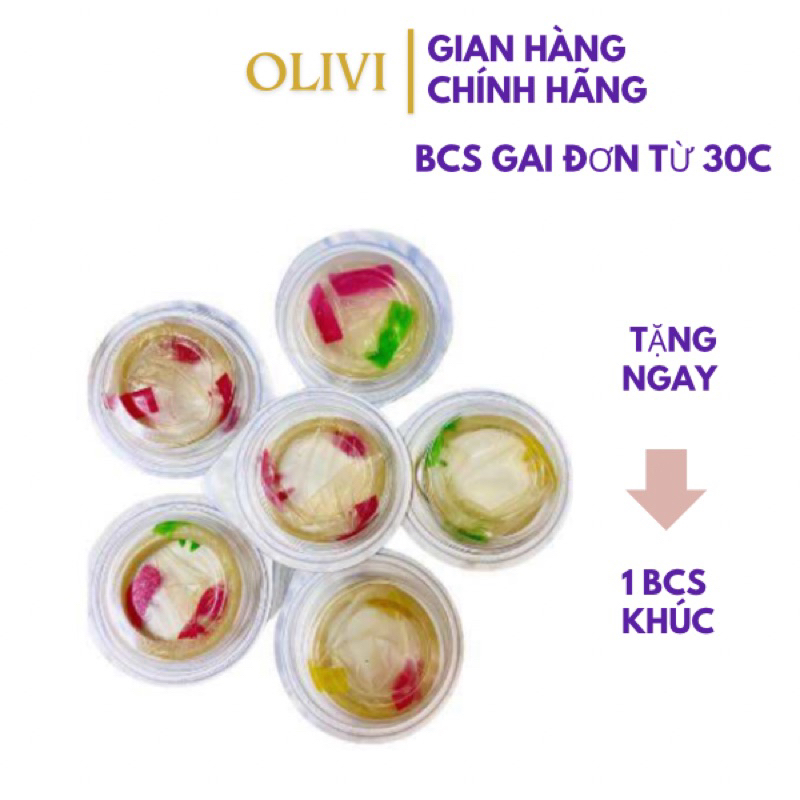 Bao bao su gai gold, tăng khoái cảm, tăng cảm giác 1bcs