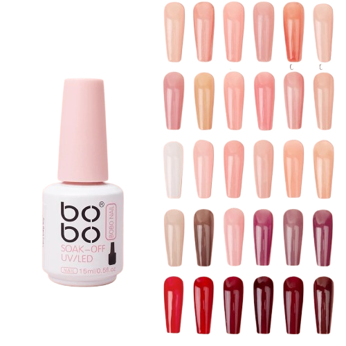 Sơn gel thạch BOBO chai lẻ 15ml đậm đặc-ĐỒ NAIL VIỆT
