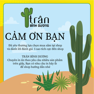 Tag giấy treo quần áo - TRANBD