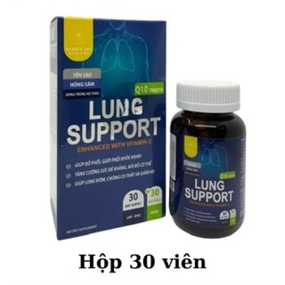 Bổ Phổi Lung Support  tăng cường miễn dịch tăng cường đề kháng, phòng tránh bệnh đường hô hấp