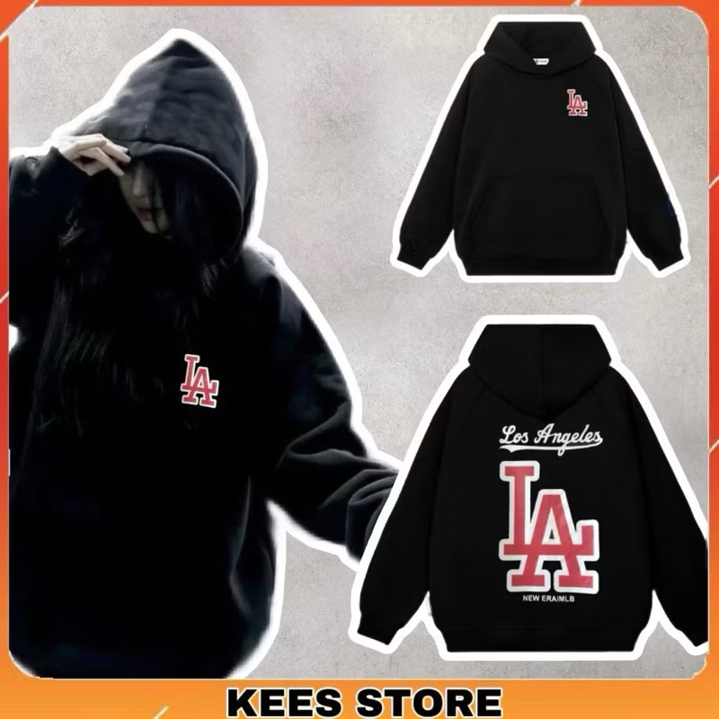 Áo hodie, Áo LL AA , áo nỉ mũ nỉ cotton lót bông, Áo dài tay mũ 2 lớp dày dặn tay bồng siêu hot