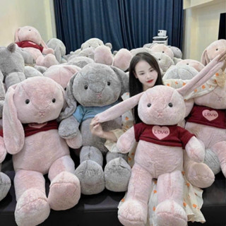 [giá trải nghiệm] Gấu bông thỏ buny tai dài lông tuyêt mềm mịn,quà tặng, thú nhồi bông, thỏ tai dài