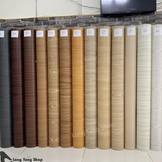 [ Vân gỗ - Chọn màu ] Decal vân gỗ - Giấy dán tường bàn tủ có sẵn keo ( khổ 1,2m )