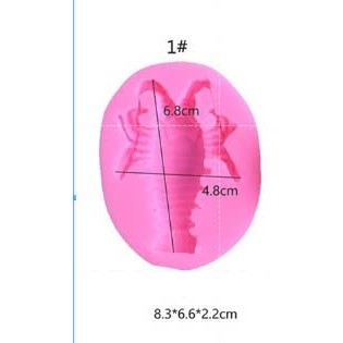 Khuôn Silicon Sinh Vật Biển Con Tôm