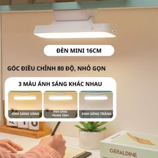 Đèn dán tường led tích điện điều chỉnh linh hoạt, đèn led gắn bàn học đọc sách,bàn trang điểm có thể điều chỉnh xoay