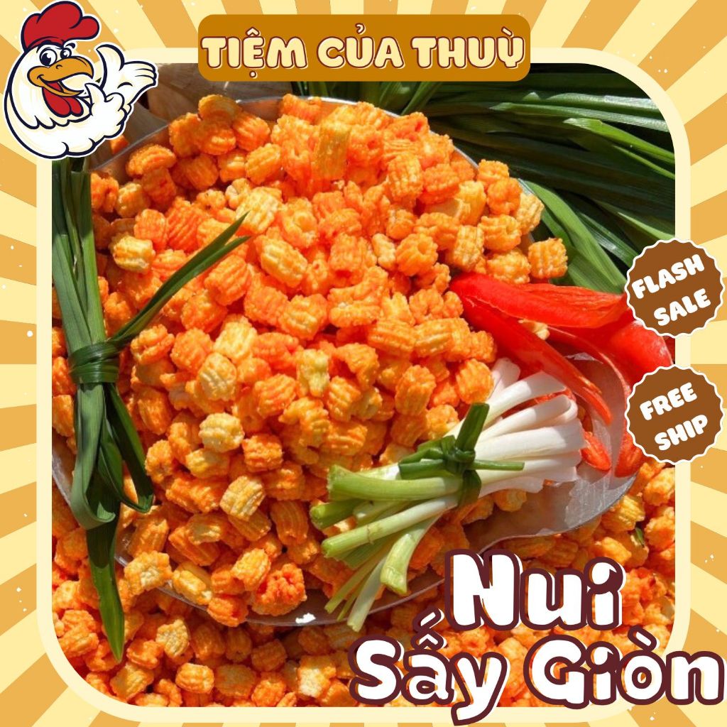 500G Nui Sấy Tẩm Vị , Bắp Sây Giòn ,Hạt Sen Cay Tẩm Gia Vị Đậm Đà, Tiệm ăn vặt Thuỳ Bùi