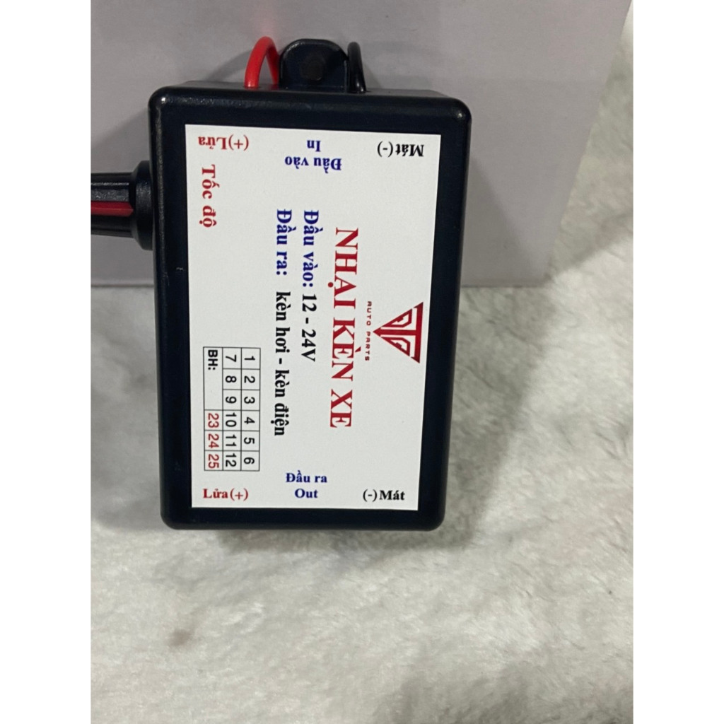 Nhại kèn xe,  nhại kèn hơi xe ô tô 12v/ 24v