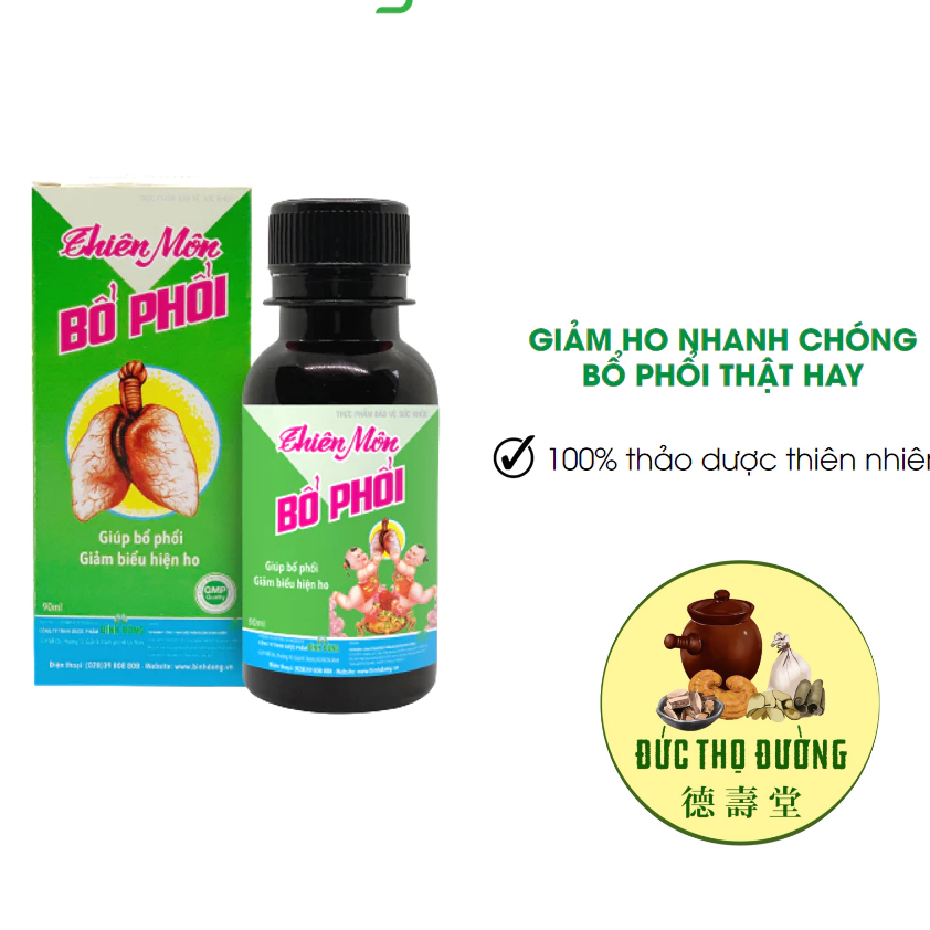 Thiên Môn Bổ Phổi Trẻ Em