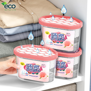 Hộp hút ẩm khử mùi 3in1 hương hoa thơm mát chống nấm mốc cho tủ quần áo, tủ giày, phòng vệ sinh