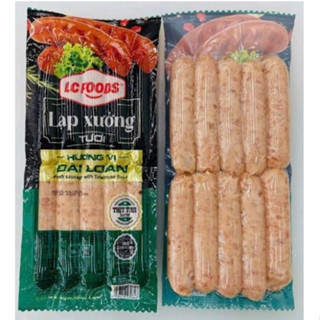 Lạp xưởng nướng đá La cusisa gói 10 cây 700g (giao hỏa tốc hcm)