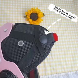 Mũ Bịt Tai Mùa Đông Mũ bảo hiểm xe máy dày bảo vệ tai có thể tháo rời làm sạch giữ ấm không sợ lạnh