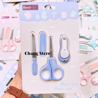 Bộ Bấm Móng Best BB Gồm 3 Món: Kéo cắt móng, Bấm móng, Dũa móng cho bé