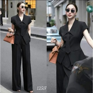 [NEW] Set bộ Nữ VEST Thắt CÀ VẠT Rời Quần Dài Sang Chảnh Nổi Bật