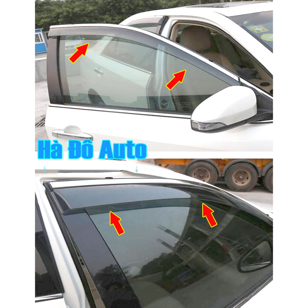 Vè Mưa Camry 2007 Tới 2018 - Viền Che Mưa Cánh Cửa Toyota Camry 2007/2018