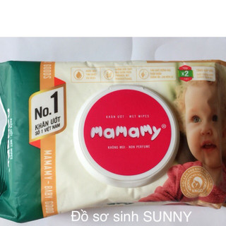 Giấy /Khăn ướt không mùi Mamamy