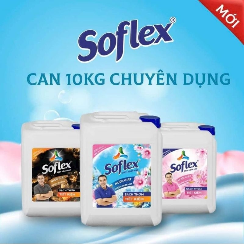 nước giặt soflex 10L